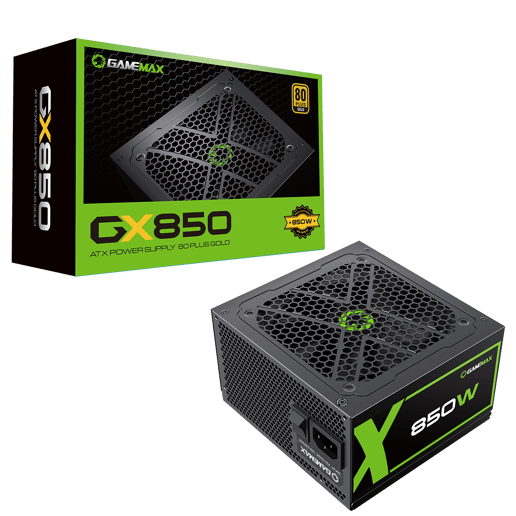 850W GameMax GX Modular 80 Plus Gold PSU