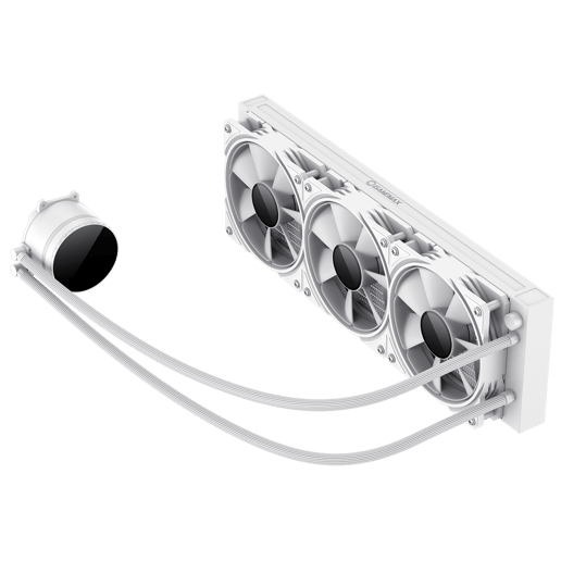 GameMax Iceburg 360mm ARGB AiO Liquid CPU Cooler in White
