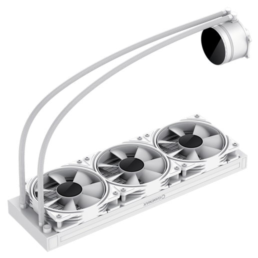 GameMax Iceburg 360mm ARGB AiO Liquid CPU Cooler in White