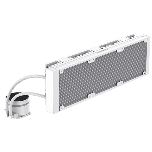 GameMax Iceburg 360mm ARGB AiO Liquid CPU Cooler in White
