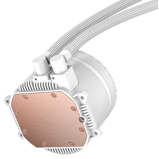 GameMax Iceburg 360mm ARGB AiO Liquid CPU Cooler in White