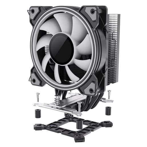 GameMax Ice Blade 120mm CPU Cooler in Black
