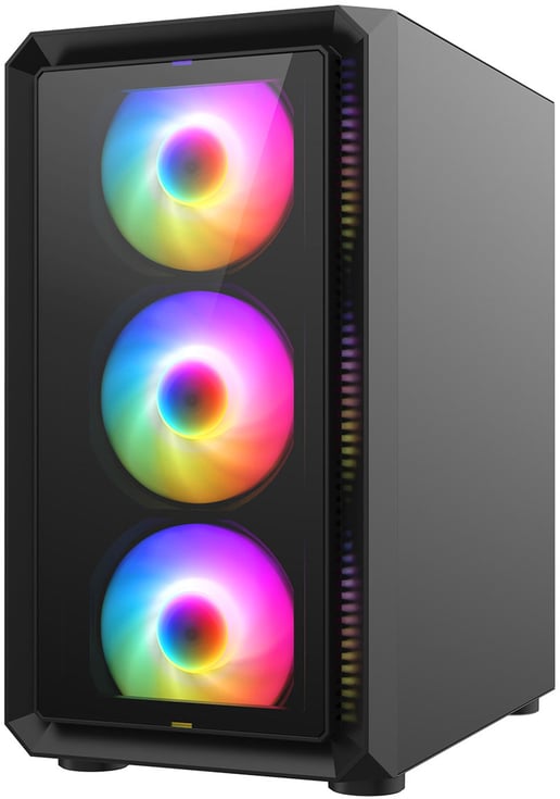 GameMax Icon Mid Tower Gaming Case - Black 