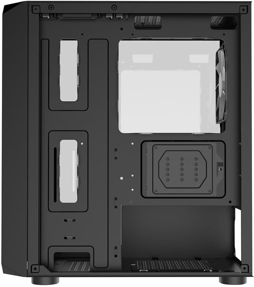GameMax Icon Mid Tower Gaming Case - Black 