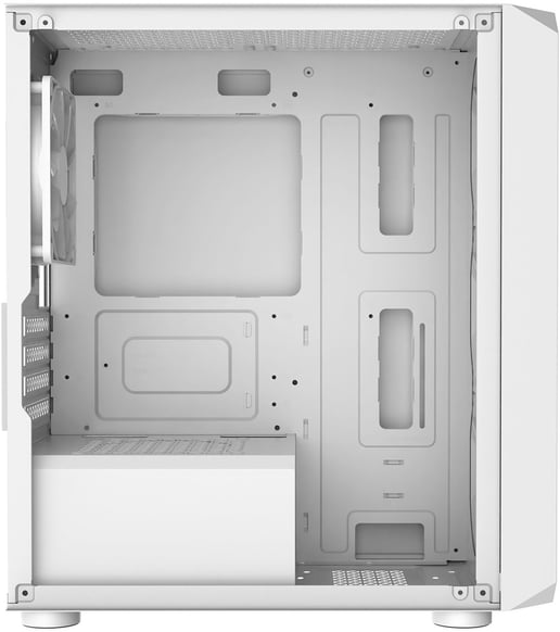 GameMax Icon Mid Tower Gaming Case - White 