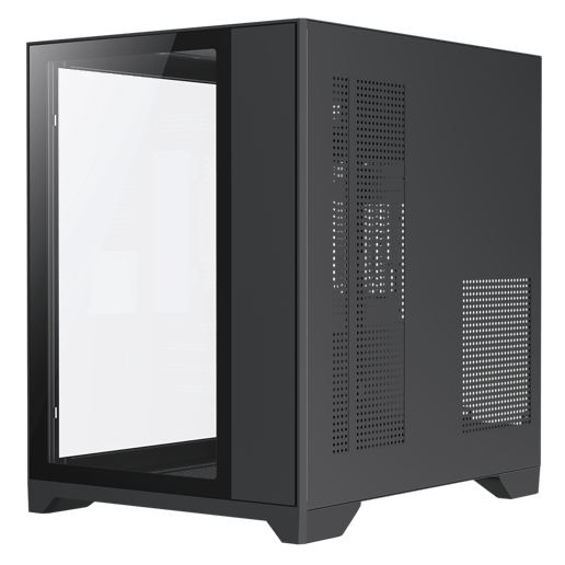 GameMax Mini Infinity Mid Tower Gaming Case - Black 