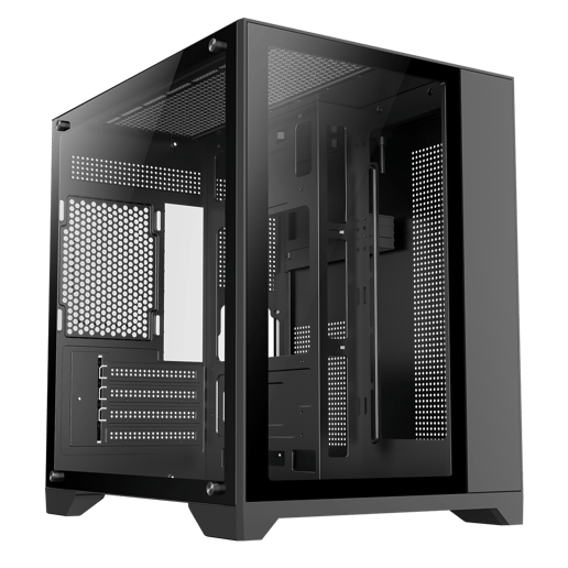 GameMax Mini Infinity Mid Tower Gaming Case - Black 