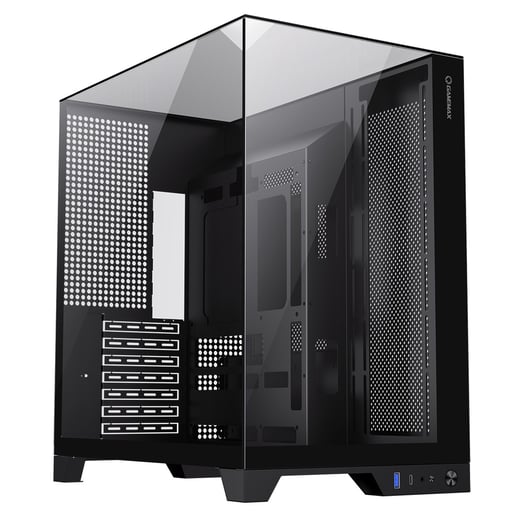 GameMax Infinity Plus Mid Tower Gaming Case - Black 