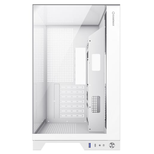 GameMax Infinity Plus Mid Tower Gaming Case - White 