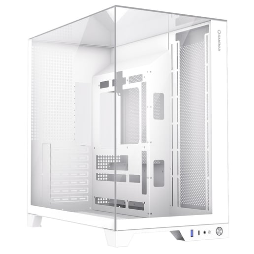 GameMax Infinity Plus Mid Tower Gaming Case - White 