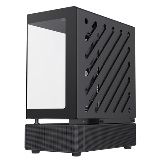 GameMax N80 Mid Tower Gaming Case - Black 