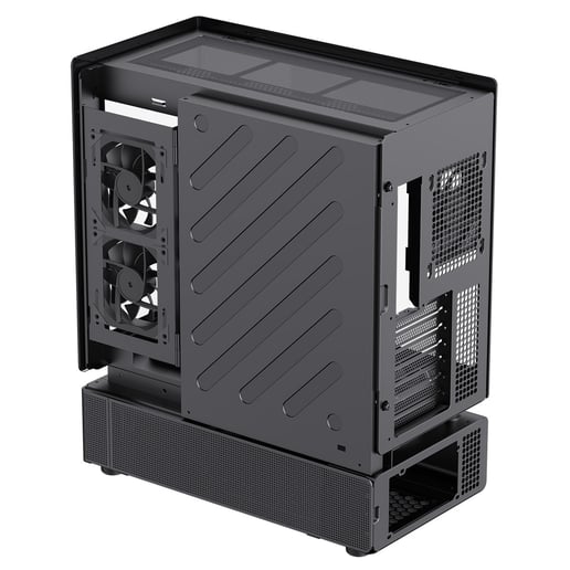 GameMax N80 Mid Tower Gaming Case - Black 