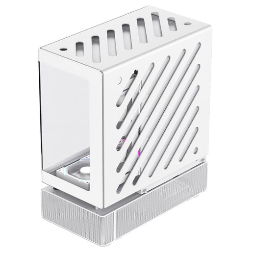 GameMax N80 Mid Tower Gaming Case - White 