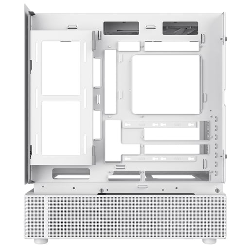 GameMax N80 Mid Tower Gaming Case - White 