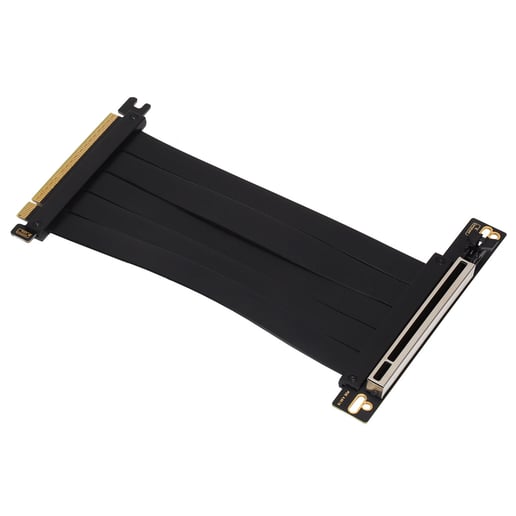 GameMax PCIe 4.0 174mm Extension Riser Cable in Black