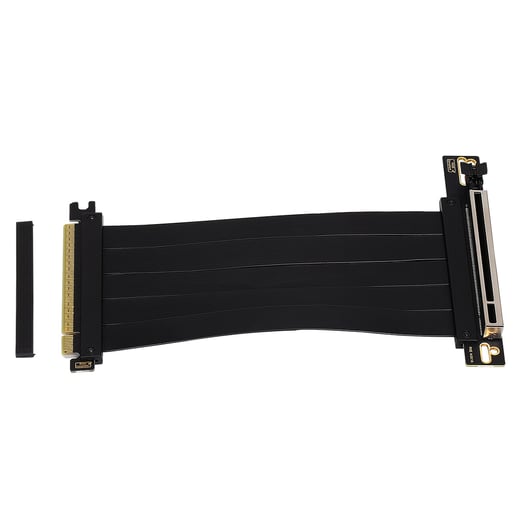 GameMax PCIe 4.0 174mm Extension Riser Cable in Black