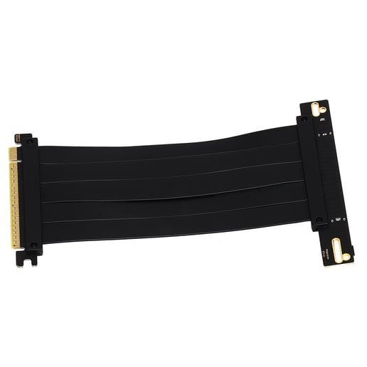 GameMax PCIe 4.0 174mm Extension Riser Cable in Black