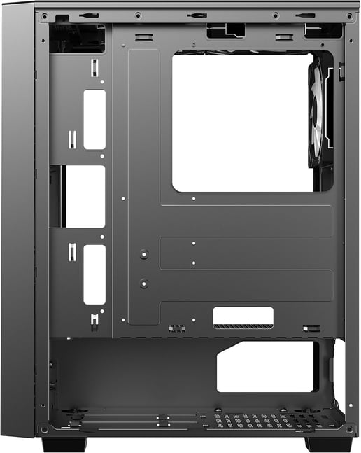 GameMax Prism Mid Tower Gaming Case - Black 