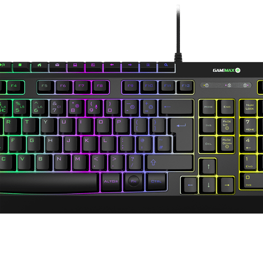 GameMax Pulse 4-in-1 Keyboard, Mouse, Headset, Mouse Pad Combo Kit