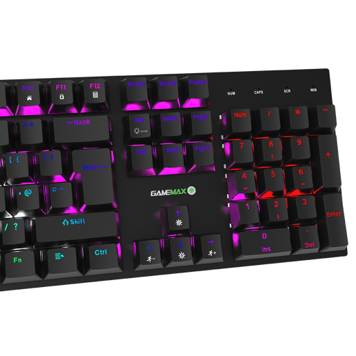 GameMax Pulse 4-in-1 Mechanical Keyboard, Mouse, Headset and Mouse Pad Combo Kit