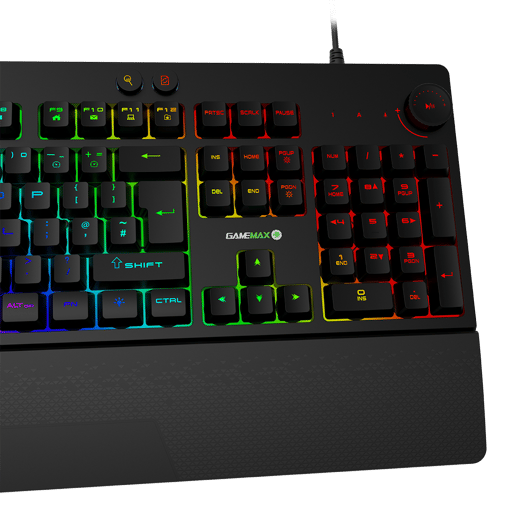 GameMax Pulse 4-in-1 Pro Keyboard, Mouse, Headset and Mouse Pad Combo Kit