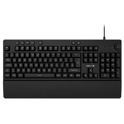 GameMax Pulse 4-in-1 Pro Keyboard, Mouse, Headset and Mouse Pad Combo Kit