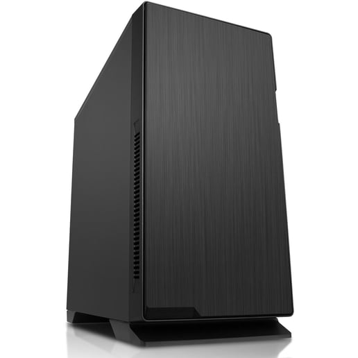 GameMax Silent Mid Tower Gaming Case - Black 