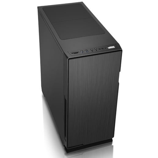 GameMax Silent Mid Tower Gaming Case - Black 