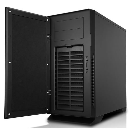 GameMax Silent Mid Tower Gaming Case - Black 