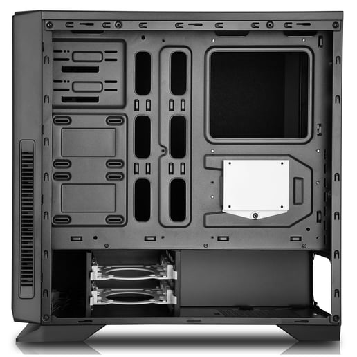 GameMax Silent Mid Tower Gaming Case - Black 