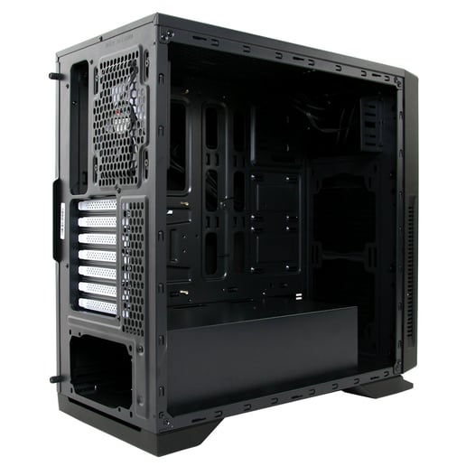 GameMax Silent Mid Tower Gaming Case - Black 
