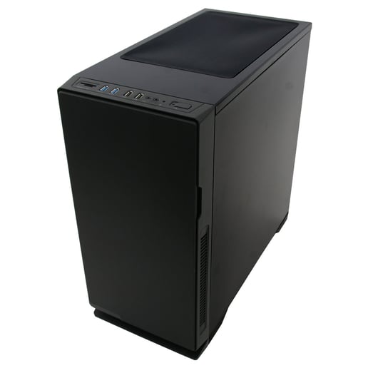 GameMax Silent Mid Tower Gaming Case - Black 