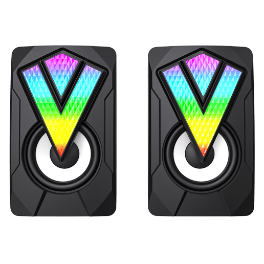 GameMax SR01 RGB PC Gaming Speakers