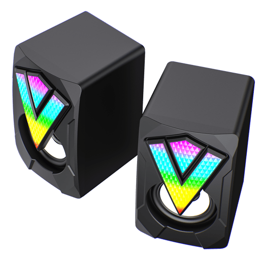 GameMax SR01 RGB PC Gaming Speakers