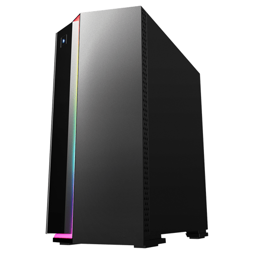GameMax Starlight Mid Tower Gaming Case - Black 