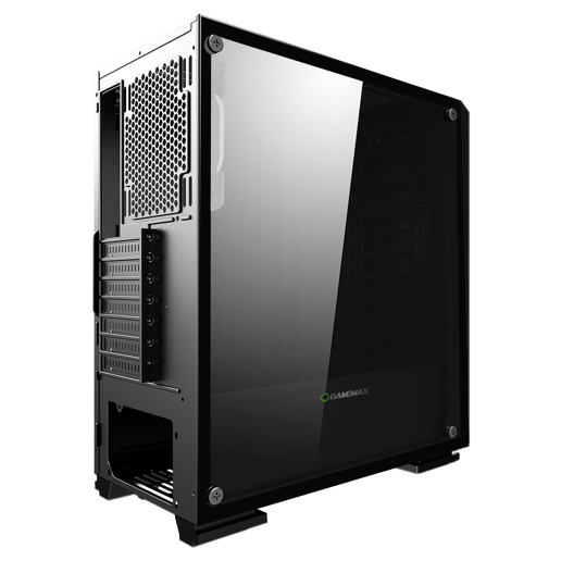 GameMax Starlight Mid Tower Gaming Case - Black 