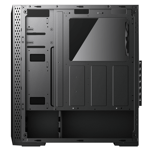 GameMax Starlight Mid Tower Gaming Case - Black 