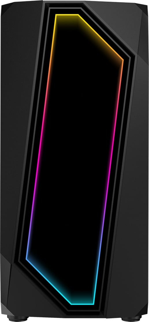 GameMax Time Bandit Mid Tower Gaming Case - Black 