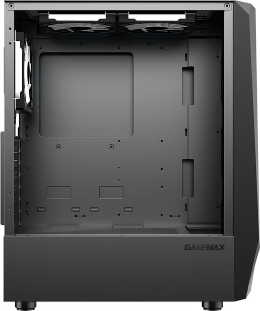 GameMax Time Bandit Mid Tower Gaming Case - Black 