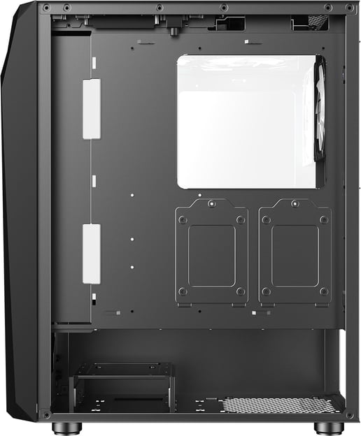 GameMax Time Bandit Mid Tower Gaming Case - Black 
