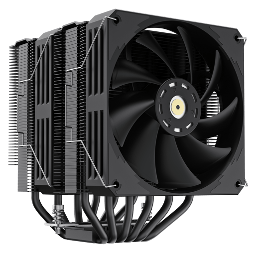GameMax Rampage Twin600 Dual-Tower CPU Cooler in Black