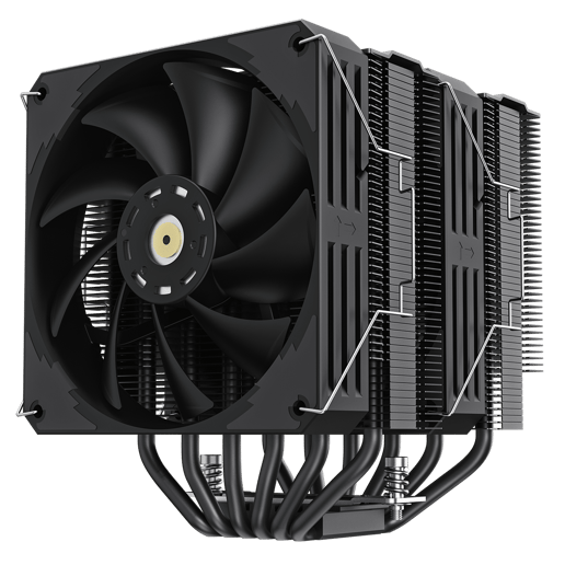 GameMax Rampage Twin600 Dual-Tower CPU Cooler in Black