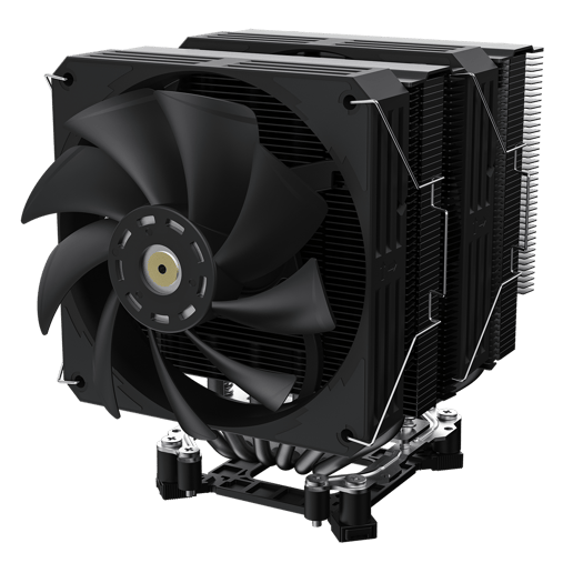 GameMax Rampage Twin600 Dual-Tower CPU Cooler in Black