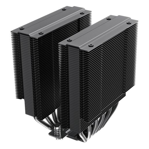 GameMax Rampage Twin600 Dual-Tower CPU Cooler in Black