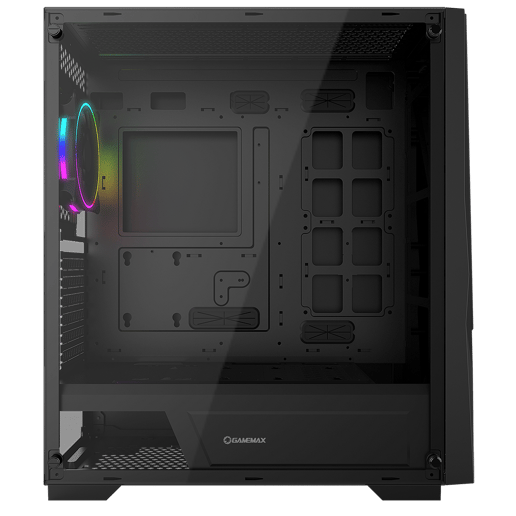GameMax Venus Mid Tower Gaming Case - Black USB 3.0