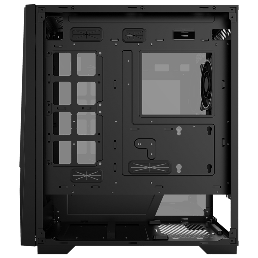 GameMax Venus Mid Tower Gaming Case - Black USB 3.0