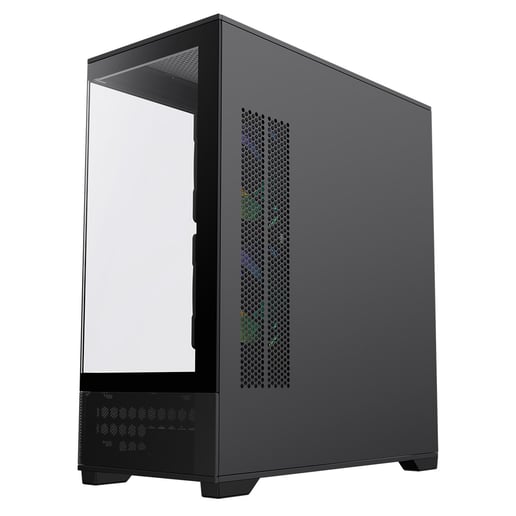 GameMax Vista 6 Mid Tower Gaming Case - Black 