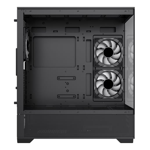 GameMax Vista 6 Mid Tower Gaming Case - Black 