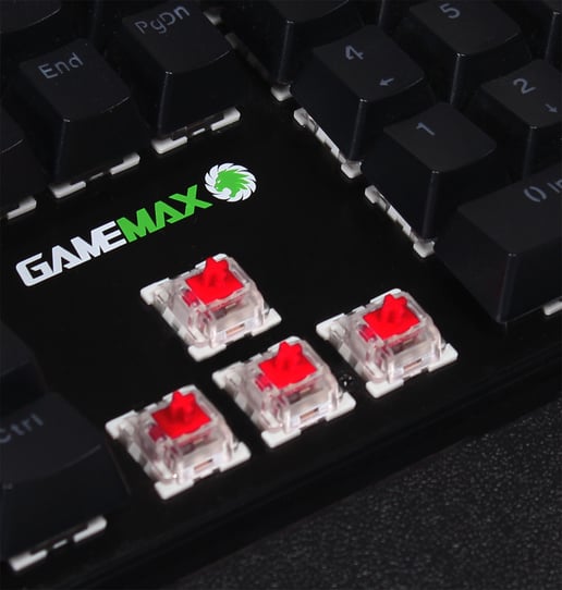 GameMax Strike Mechanical RGB Outemu Red Switch Gaming Keyboard
