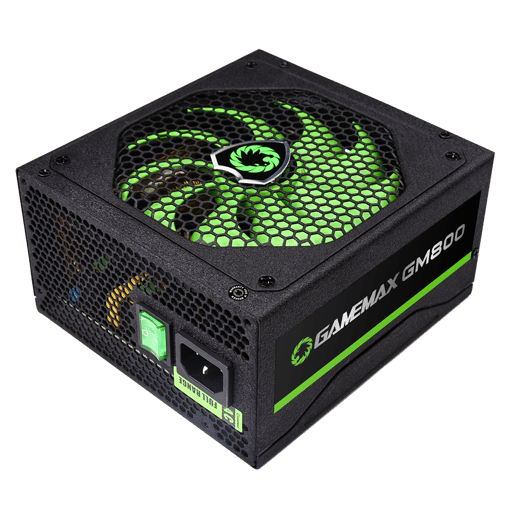800W GameMax GM800 Semi-Modular 80 Plus Bronze PSU